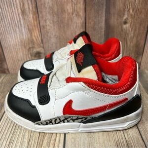 Nike Air Jordan Legacy 312 Low Fire Red CD9056-160 Toddler Shoes Size 8C